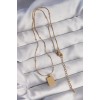 316L Çelik Gold Renk Kare Charm Model Kolye 316L Çelik Gold Renk Kare Charm Model Kolye