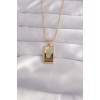 316L Çelik Gold Renk Karışık Mineli El Figür Tarot Kolye 316L Çelik Gold Renk Karışık Mineli El Figür Tarot Kolye