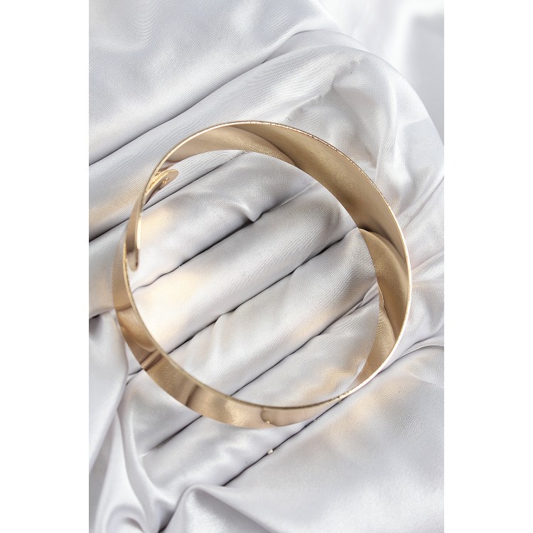 Pirinç Sarmal Model Gold Renk Pazu Bileklik