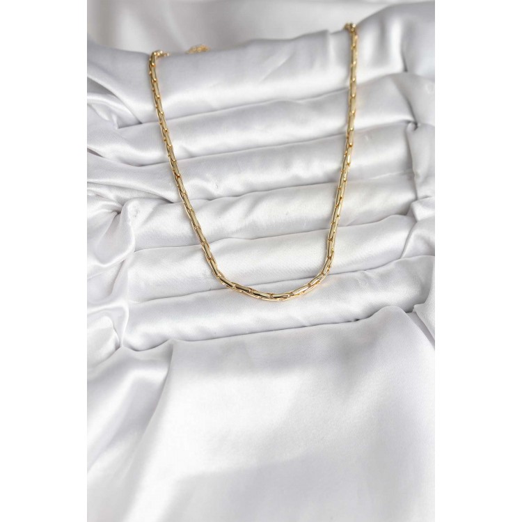 14K Gold Renk Kaplama Model CM Kadın Kolye