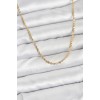 CM 14K Gold Renk Ezme Burgu Zincir Model 60 cm Kadın Kolye CM 14K Gold Renk Ezme Burgu Zincir Model 60 cm Kadın Kolye