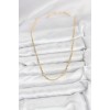 CM 14K Gold Renk Ezme Burgu Zincir Model 60 cm Kadın Kolye CM 14K Gold Renk Ezme Burgu Zincir Model 60 cm Kadın Kolye