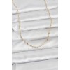 CM 14K Gold Renk Gemici Zincir Model 60 cm Kadın Kolye
