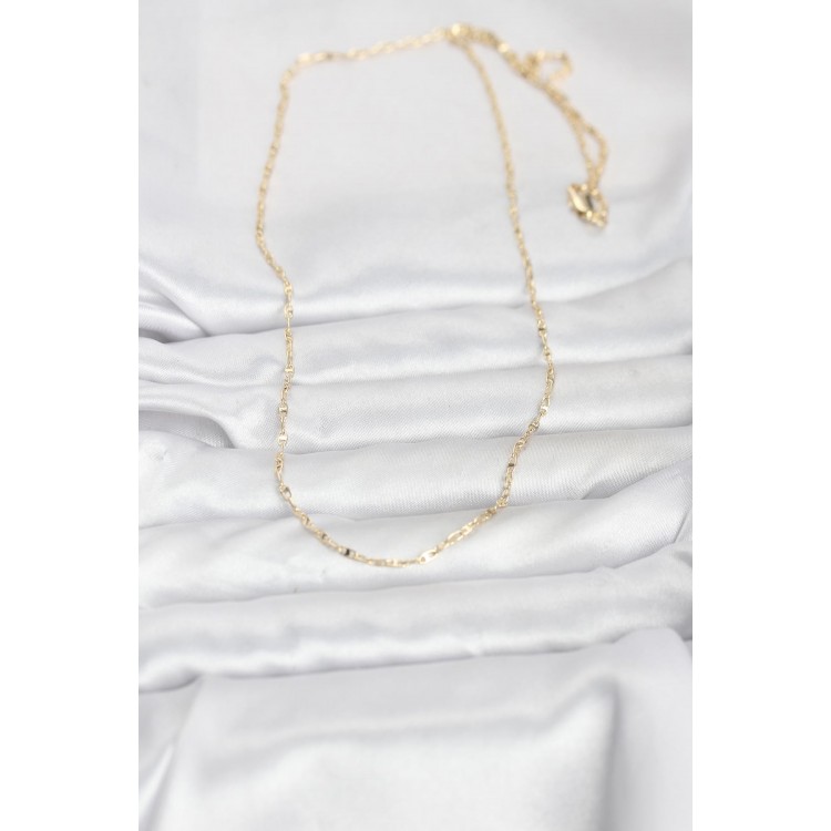 CM 14K Gold Renk Gemici Zincir Model 60 cm Kadın Kolye CM 14K Gold Renk Gemici Zincir Model 60 cm Kadın Kolye