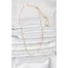 CM 14K Gold Renk Burgu Model 60 cm Kadın Kolye