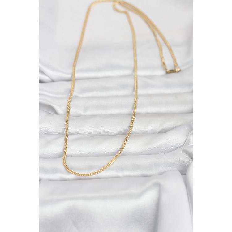 CM 14K Gold Renk Dolgun Zincir Model 60 cm Kadın Kolye CM 14K Gold Renk Dolgun Zincir Model 60 cm Kadın Kolye