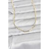 CM 14K Gold Renk Gemici Zincir Model 60 cm Kadın Kolye
