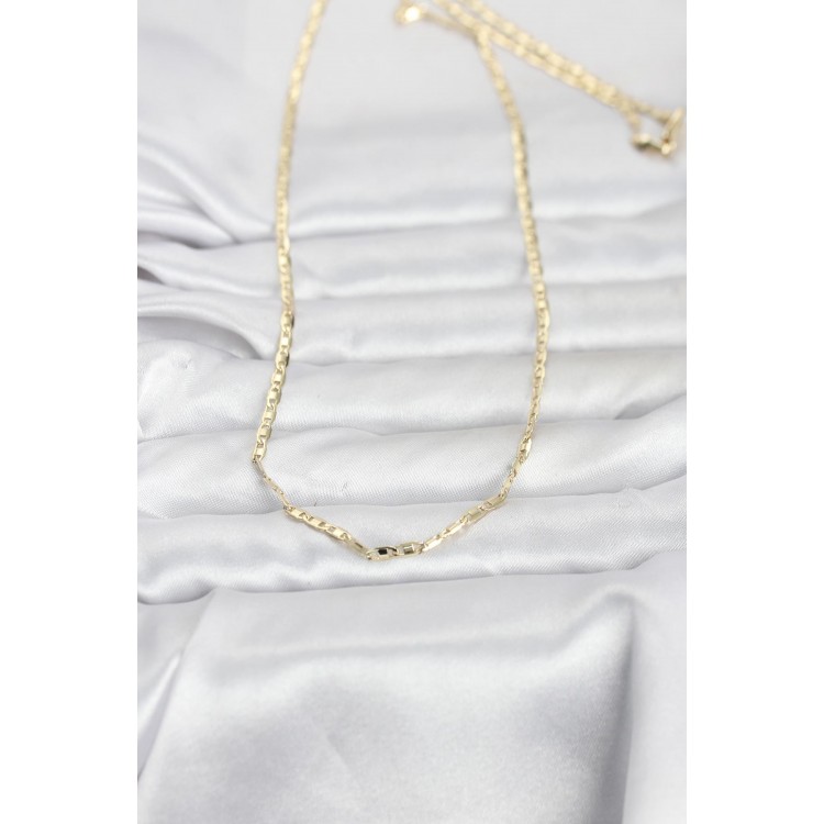 CM 14K Gold Renk Gemici Zincir Model 60 cm Kadın Kolye CM 14K Gold Renk Gemici Zincir Model 60 cm Kadın Kolye