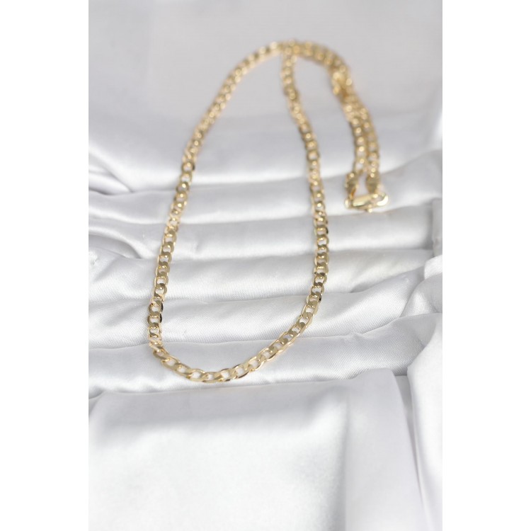 CM 14K Gold Renk Kalın Zincir Model 60 cm Kadın Kolye CM 14K Gold Renk Kalın Zincir Model 60 cm Kadın Kolye