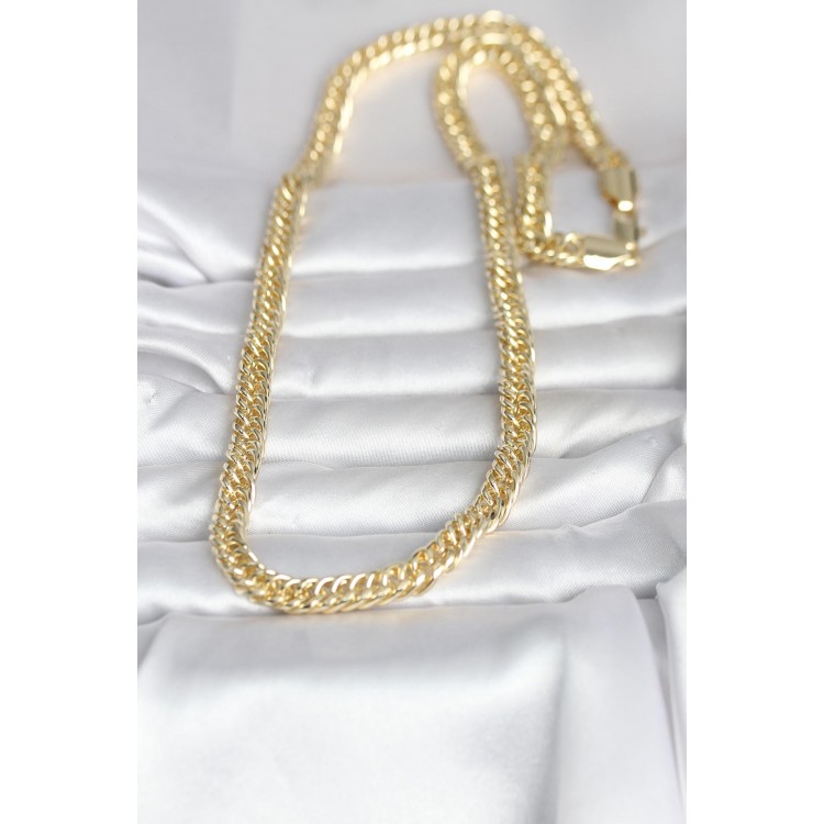 CM 14K Gold Renk Kalın Zincir Model 60 cm Kadın Kolye CM 14K Gold Renk Kalın Zincir Model 60 cm Kadın Kolye