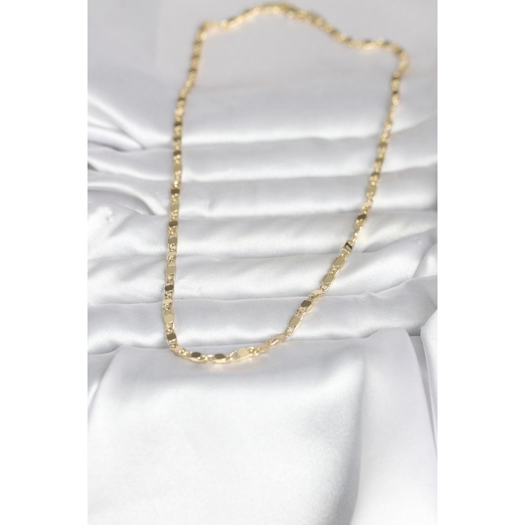 CM 14K Gold Renk Arpa Model 45 cm Kadın Kolye CM 14K Gold Renk Arpa Model 45 cm Kadın Kolye