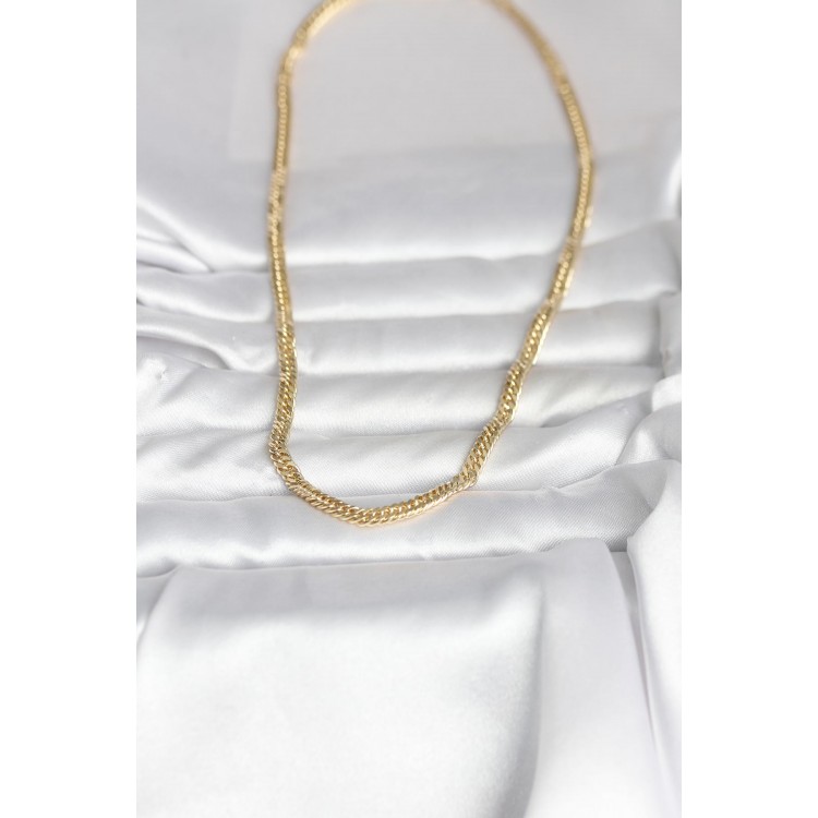 CM 14K Gold Renk Zincir Model 45 cm Kadın Kolye CM 14K Gold Renk Zincir Model 45 cm Kadın Kolye