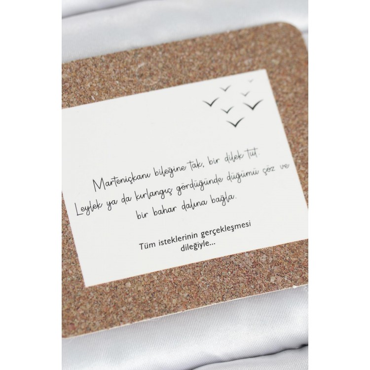 Marteniçka Bileklik 2'li Nazar ve Kalp Model